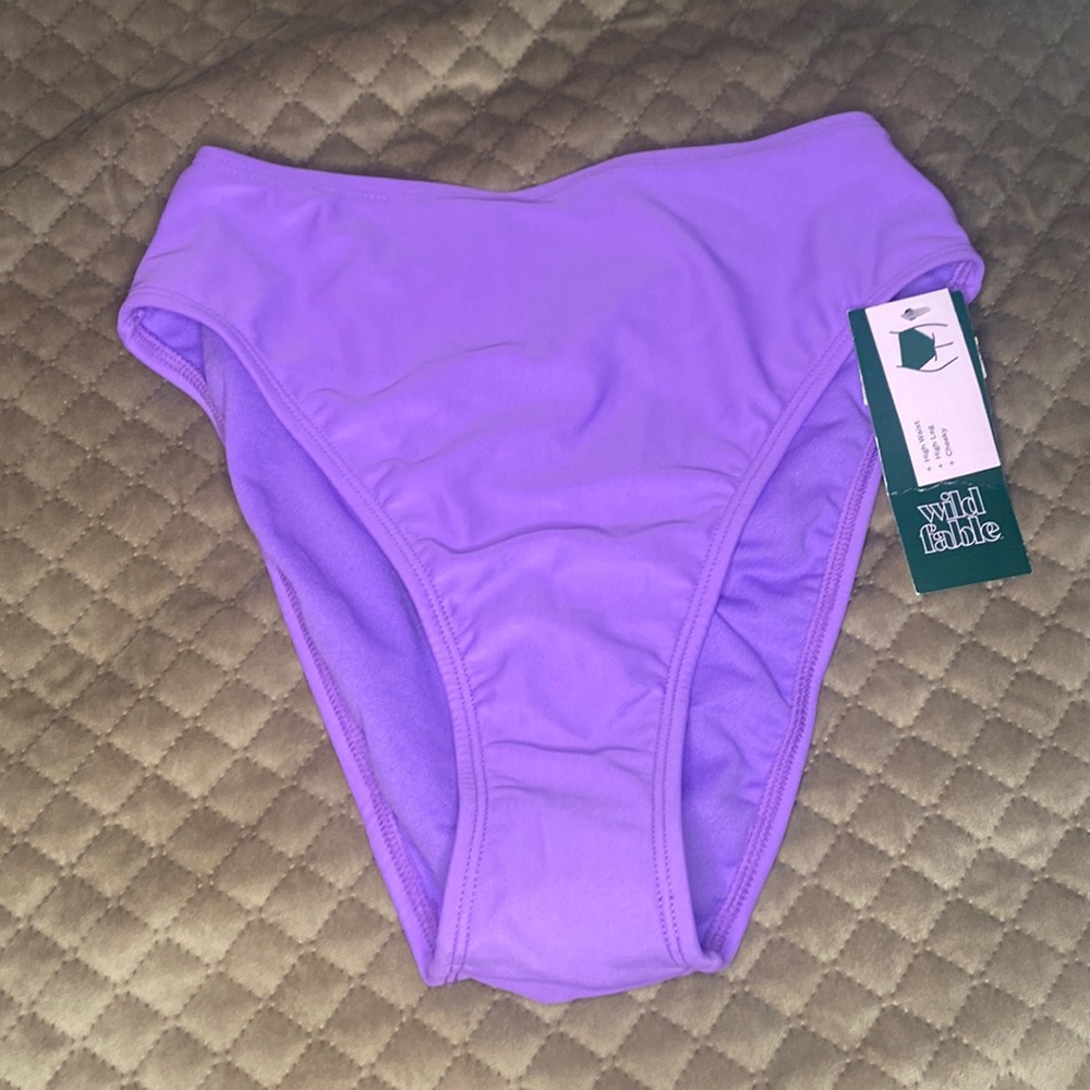 Wild Fable Purple‎ Swim Bottoms